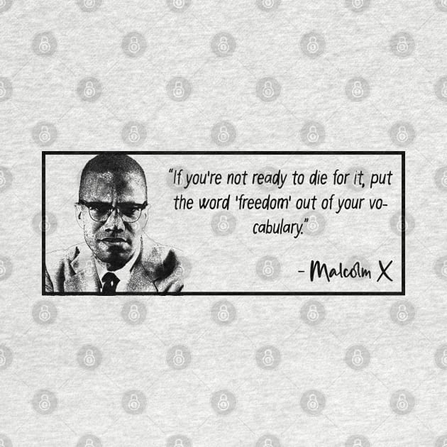 Malcolm X by Yethis